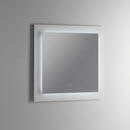 Specchio con Lampada a LED in 90x3x90cm TFT Sunset Bianco