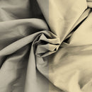 Copripiumino con Sacco e Federe in Tinta Unita Double Face Linea Vera Tortora e Panna