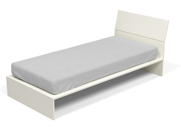 Bodenplatte mit Ecken und elastischer Volltonfarbe Hellgrau online