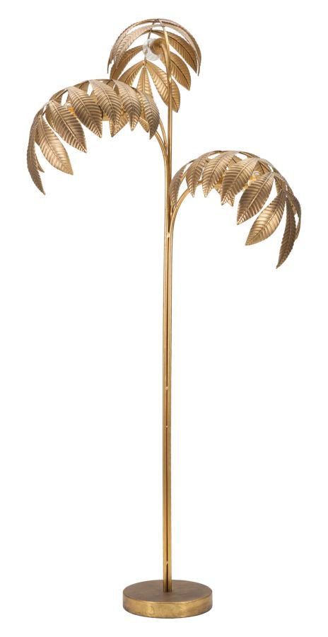 online Lampada da Terra Leaf 68x164x68 cm in Ferro Oro