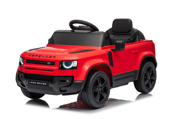 online Macchina Elettrica per Bambini Licenza Land Rover Defender Small 12V con Telecomando Rosso