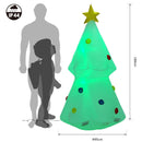 Albero di Natale Gonfiabile 180 cm in Poliestere con Luci LED 