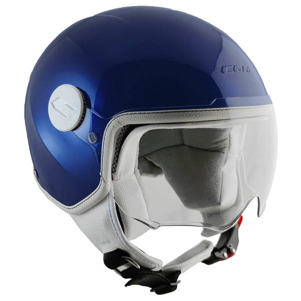 Demi-Jet-Helm für Kinder CGM Magic Mono 205A Blau metallisiertes Visier Verschiedene Größen sconto
