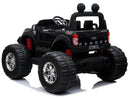 Macchina Elettrica per Bambini 2 posti Fuoristrada 12V con Licenza Ford Monster Truck 4x4 Nera