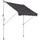 Rollmarkise 2x1,5m Grau