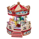 Carosello Natale con Luci Musica e Movimento 25 cm 