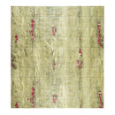 Parato 3D Adesivo in PE 70x78 cm Pietra fiori rossi antiurto fonoassorbente