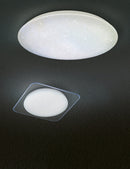 Plafoniera da Interno a LED in Plastica Bianco