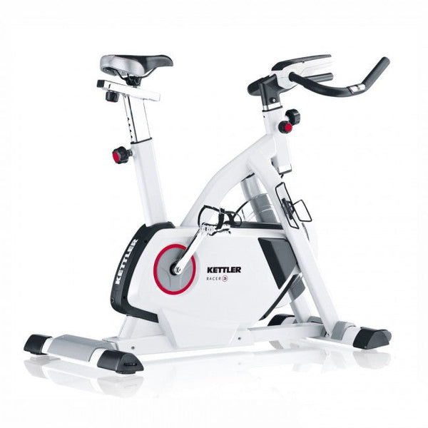 Indoor Bike 130kg Max Kettler Advantage Racer 3 Spin Bike Grau und Schwarz prezzo