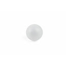 Set 6 Palle di Natale da Decorare Ø5 cm in Polistirolo Bianco