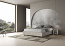 Letto Matrimoniale Azelia Labirinto 01 Bianco Varie Misure