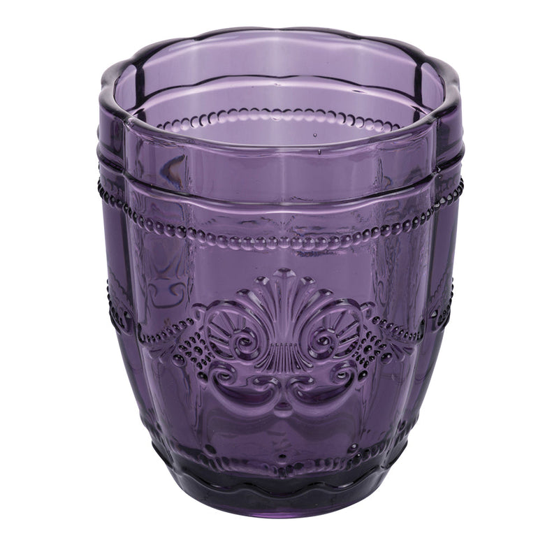 Set 4 Bicchieri Acqua Syrah Provence in Vetro VdE Tivoli 1996 Viola