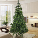 Albero di Natale 210H cm 828 Rami pieghevoli in PVC abete artificiale