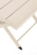 Tavolino da Esterno 44x43x36h cm in Alluminio Taylor Whisper  