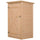 Gartenhaus aus Tannenholz 75x56x115 cm