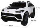 Macchina Elettrica per Bambini 12V con Licenza Lamborghini Urus ST-X Bianco