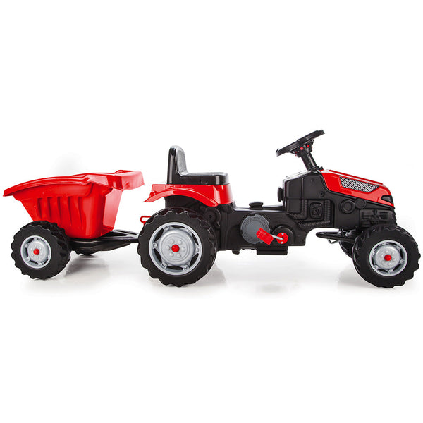 sconto Trettraktor mit aktivem Traktoranhänger