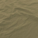 Set Lenzuola Sopra Sotto e 2 Federe Linea Water Washed Ocra