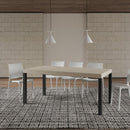  Tavolo Allungabile 180-440x90x77 cm Everyday Cashmere Gambe Antracite