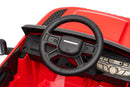 Macchina Elettrica per Bambini Licenza Land Rover Defender Small 12V con Telecomando Rosso