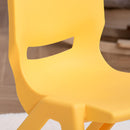 Set 4 Sedie per Bambini 36x38x56,5 cm Impilabili in Polipropilene