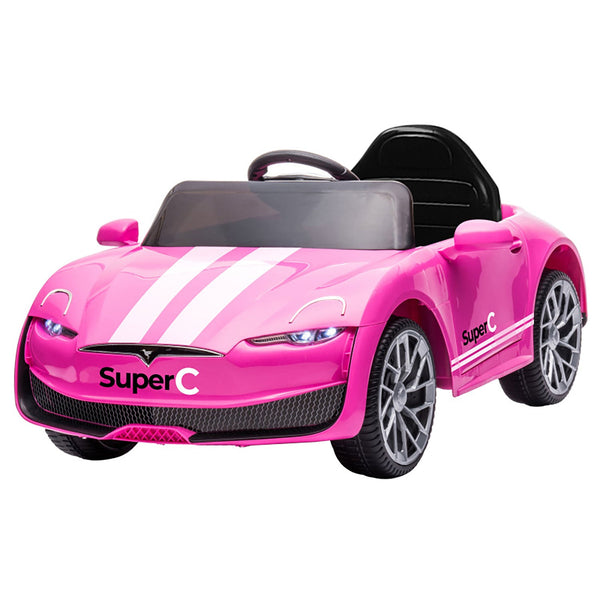 online Macchina Elettrica per Bambini 12V Auto Super-C Rosa