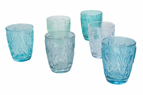sconto Set mit 6 Wassergläsern aus Glas 230 ml Villa d'Este Home Tivoli Pantelleria