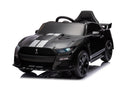 Macchina Elettrica per Bambini Licenza Ufficiale Ford Mustang Shelby Telecomandata 10,8V 3,1Ah Nero      