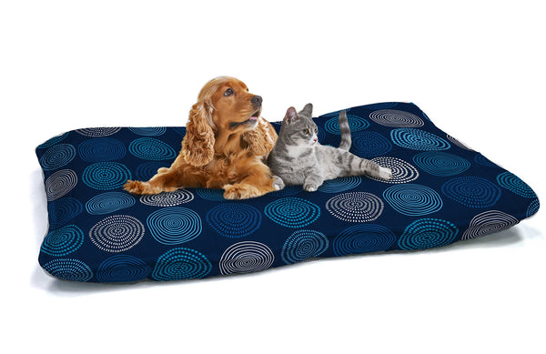 sconto Gepolstertes Kissen für Hunde und Katzen 60x100 cm aus hypnotisierender Mikrofaser
