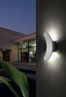Applique da Esterno a LED 8W Sovil Wanda Grigio