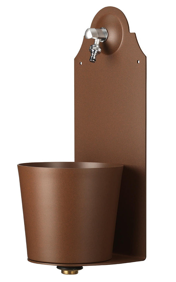 online Fontana a Parete da Giardino con Rubinetto Belfer 42/PRX Ruggine