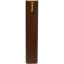 Fontana a Muro da Giardino Con Rubinetto 18x6x100 cm In Acciaio Effetto Corten