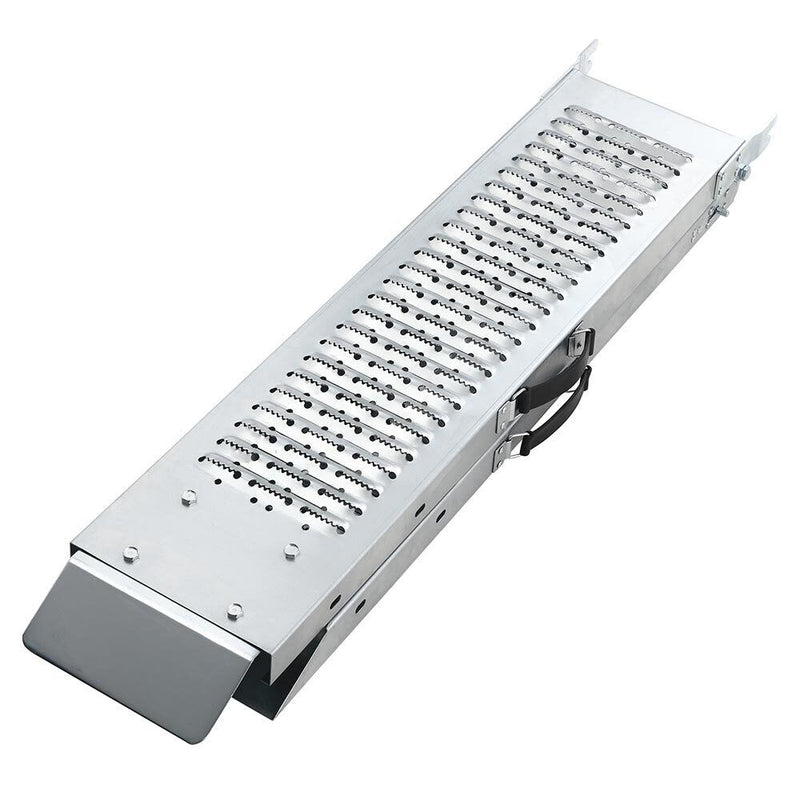 Coppia Rampe di Carico pieghevoli Pedana Antiscivolo 180cm Trattorino Quad Moto