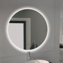 Specchio da Bagno Cassiopea con Illuminazione Led Imballo 1 Pezzo Alluminio e Vetro Emuca