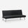 Clic Clac Schlafsofa 171 x 75 x 73 cm in schwarzem Stoff