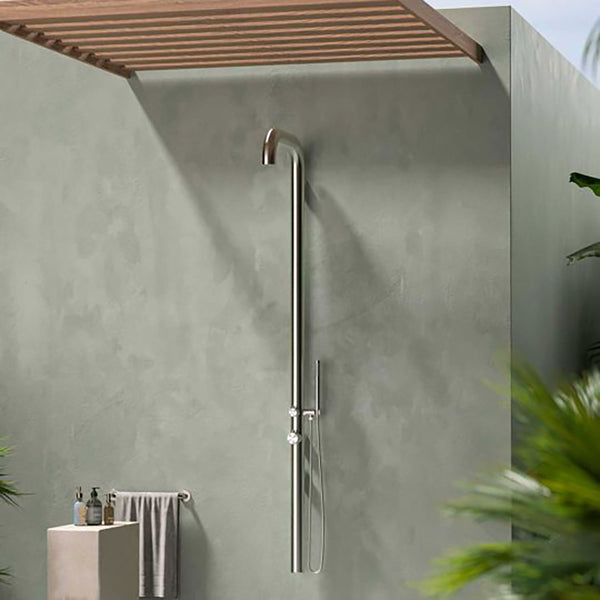 Doccia da Giardino in Acciaio Inox Montaggio a Parete Sined Chia online
