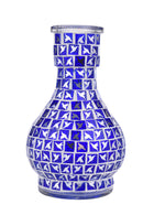 Narghilè 2 Tubi H38 cm con Pinza Carbone