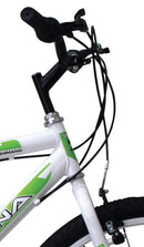 Bicicletta Mountain Bike MTB Ragazzo 26" 21V Kidfun Daytona Bianca