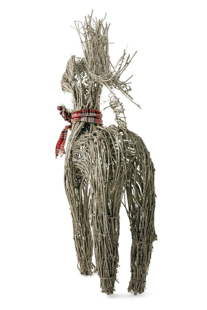 Renna in Rattan 45x17xH80 cm Soriani Oro