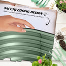 Letto per Orto Rialzato Modulare  con Fondo Aperto 150x62x30 cm in Acciaio Galvanizzato Verde