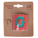 Tazzina da Caffè con Lettera “G” Ø5,3x5,5 cm in New Bone China VdE Tivoli 1996 Monogram