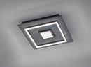 Plafoniera da Interno a LED SMD in Ardesia Nero