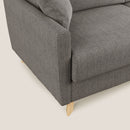 Divano Letto 3 Posti 200x94x97 cm in Tessuto Talpa
