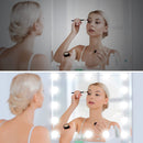 Set 4 Lampadine Led Luci per Specchio 3 Colori Intensità Regolabile USB