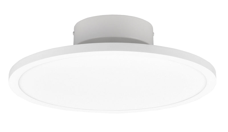 Plafoniera da Interno a LED in Metallo Bianco Opaco