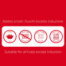 Padella Antiaderente 1 Manico Olympia Hard Cook Varie Misure