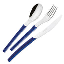 Servizio Set di Posate 24 pezzi in Acciaio Inox Eme Loto Arancio 1665C