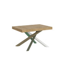 Tavolo Allungabile 140-244x90x77 cm Volantis Quercia Natura Telaio 4A 