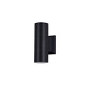 Lampada da parete Outdoor in Metallo Bowery Nero