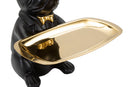 Bull Dog Svuota Tasche 19x23,5x20 cm in Poliresina Nero/Oro